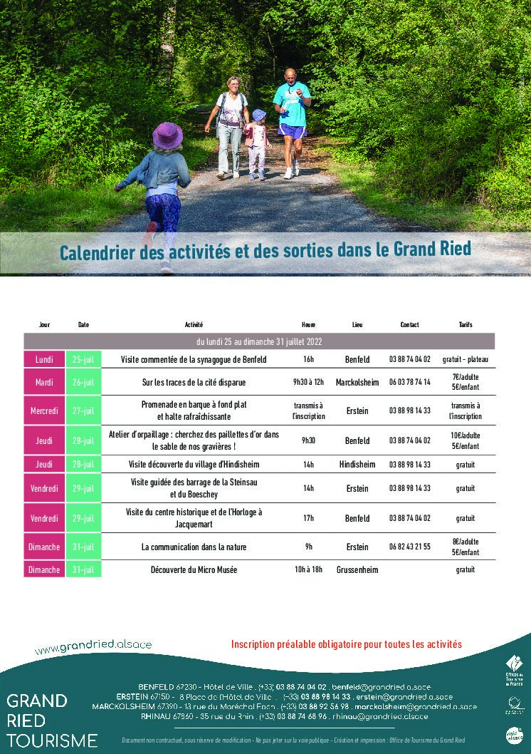 Guide Activités et Sorties GR 2022 - 25au31juillet