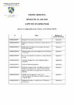 liste délibérations