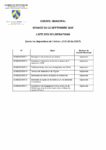 liste délibérations du 22.09.2025