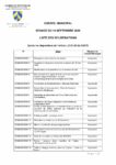liste délibérations