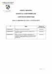 liste délibérations